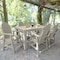 Highwood Usa Hamilton 7pc Rectangular Counter Height Outdoor Patio Furniture Dining Set 72 x 42 AD-ST7HM2CO4BA-WAE - alternate 2